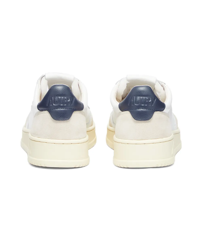 Spezial Madrid Autry Medalist Low Leather And Suede Sneaker White & Navy