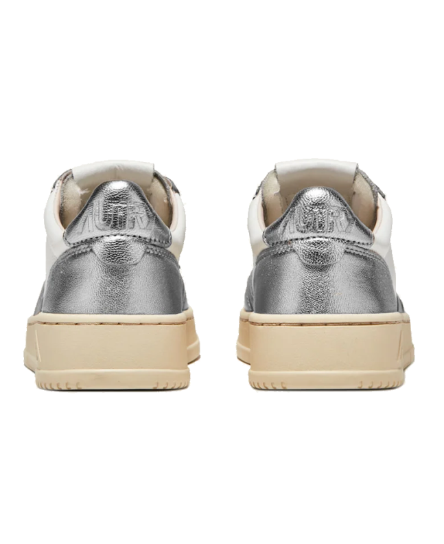 Spezial Madrid Autry Medalist Low Leather Bicolor Sneaker White & Silver