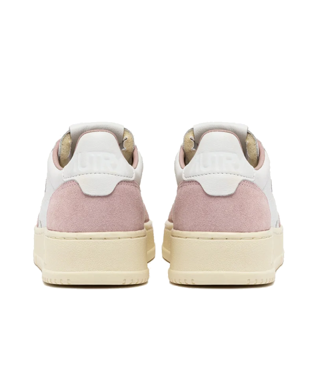 Spezial Madrid Autry Medalist Low Suede Leather Sneaker Suede White & Powder