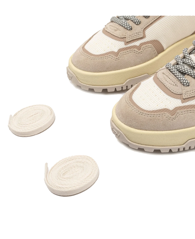 spezial madrid Aytry Wildpace Low Suede Sneakers Nabuk White & Sand