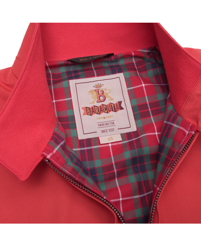 Spezial Madrid Baracuta G9 Harrington Jacket Fiery Red
