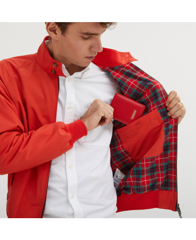 Spezial Madrid Baracuta G9 Harrington Jacket Fiery Red