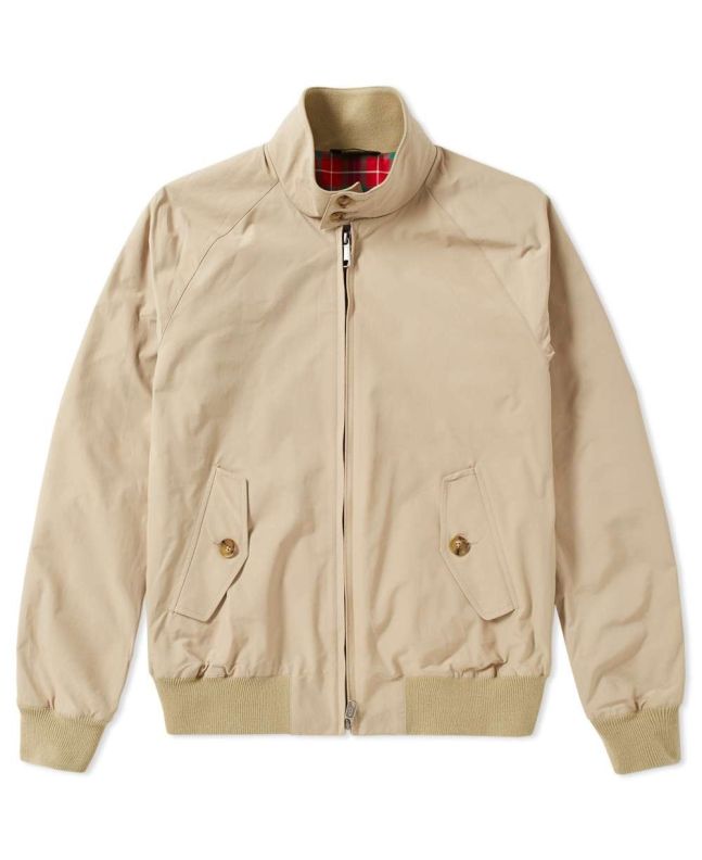 spezial madrid Baracuta G9 Harrington Jacket Natural