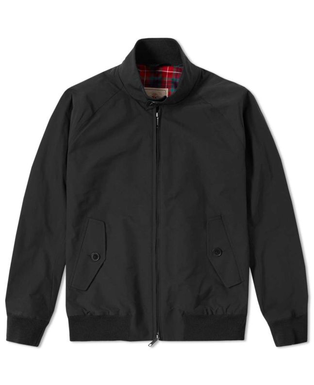 spezial madrid Baracuta G9 Harrington Jacket Off Black