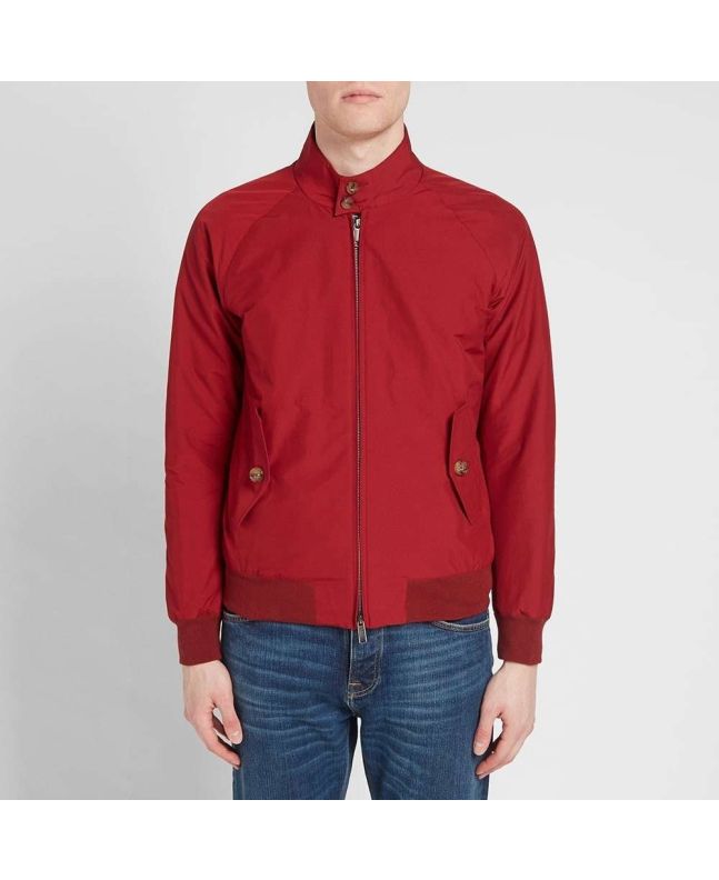 Spezial Madrid Baracuta G9 Harrington Jacket Ruby Wine