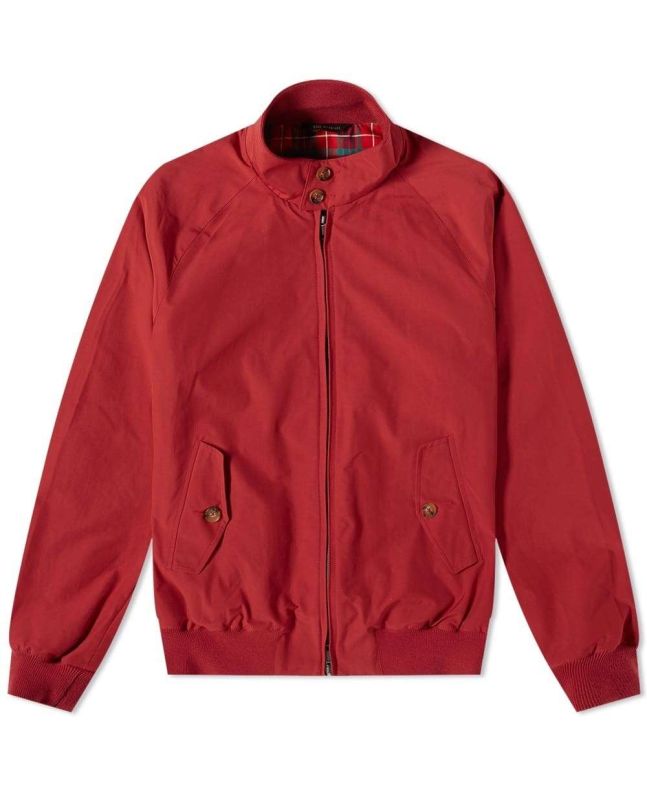 Spezial Madrid Baracuta G9 Harrington Jacket Ruby Wine