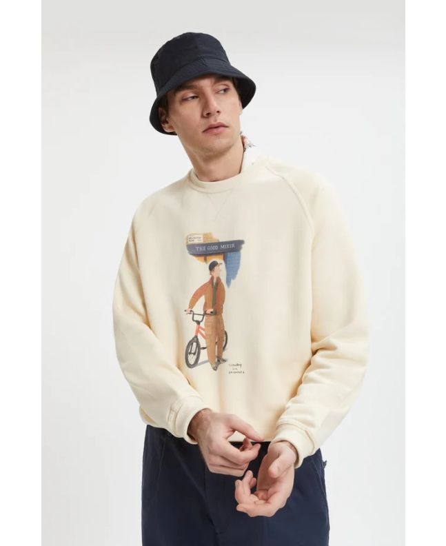 Spezial Madrid Baracuta Slowboy Arlington Crew Neck Butter