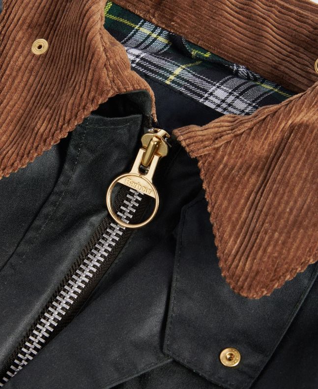 Spezial Madrid Barbour 130th Anniversary Gamefair Waxed Jacket Sage