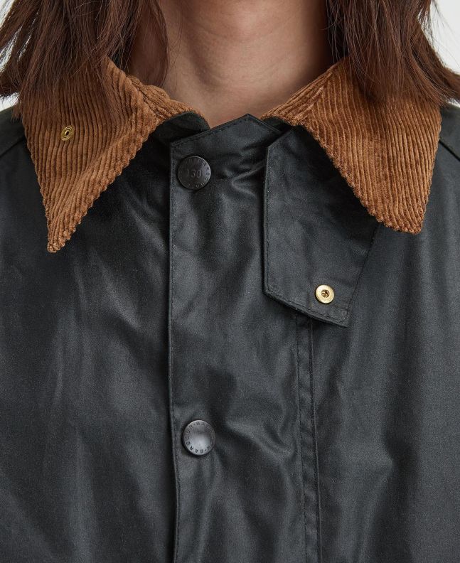 Spezial Madrid Barbour 130th Anniversary Gamefair Waxed Jacket Sage