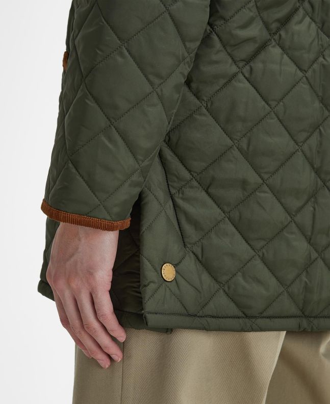 Spezial Madrid Barbour 30th Anniversary Liddesdale Quilted Jacket Olive