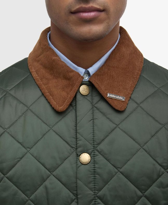 Spezial Madrid Barbour 30th Anniversary Liddesdale Quilted Jacket Olive