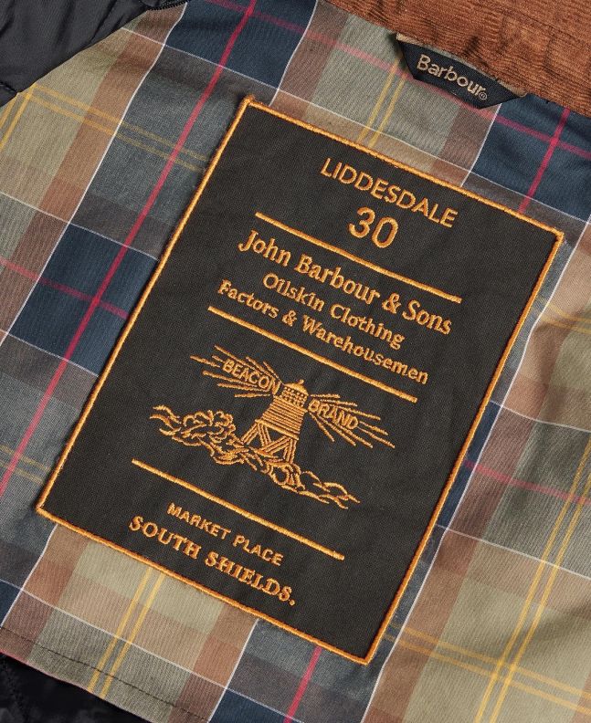 Spezial Madrid Barbour 30th Anniversary Liddesdale Quilted Jacket Classic Black