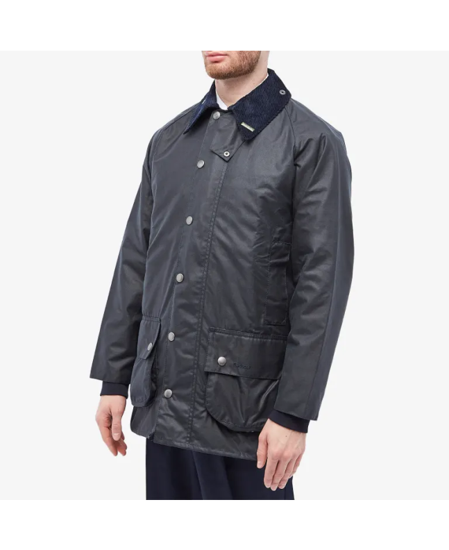 Spezial Madrid Barbour 40TH Anniversary Beaufort Wax Jacket Navy