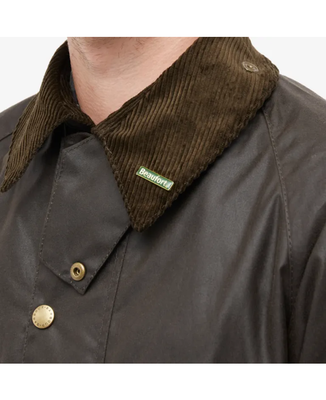 Spezial Madrid Barbour 40TH Anniversary Beaufort Wax Jacket Olive
