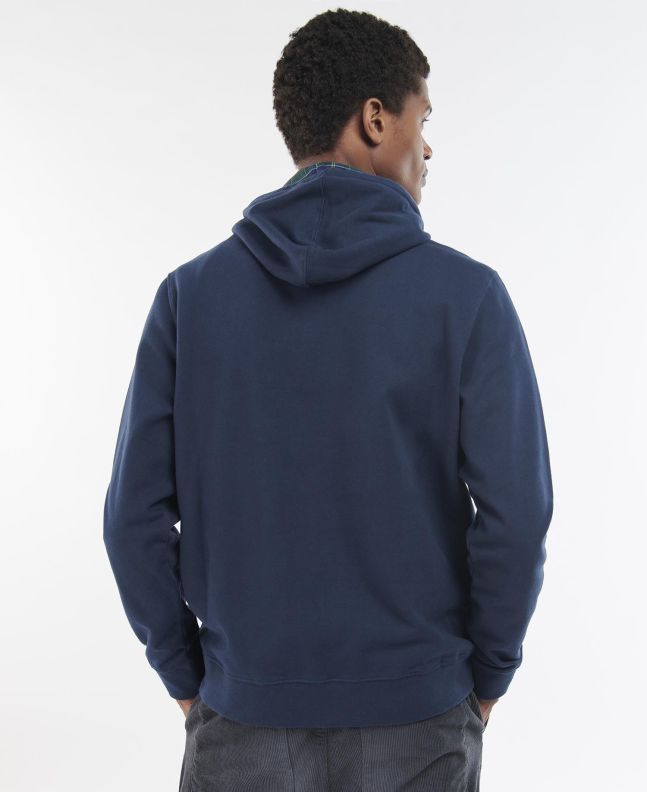 Spezial Madrid Barbour Affiliate Popover Hoodie Navy