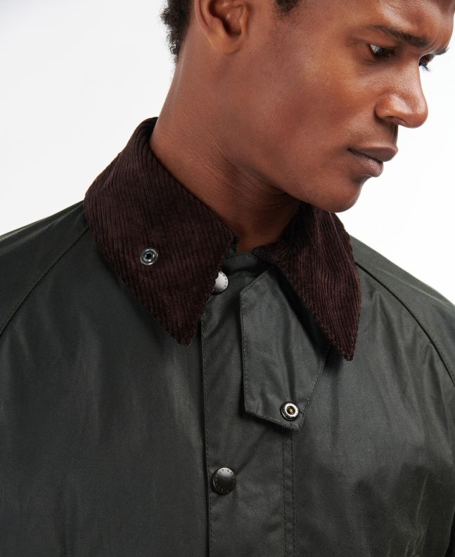 Spezial Madrid Barbour Classic Bedale Wax Jacket Sage