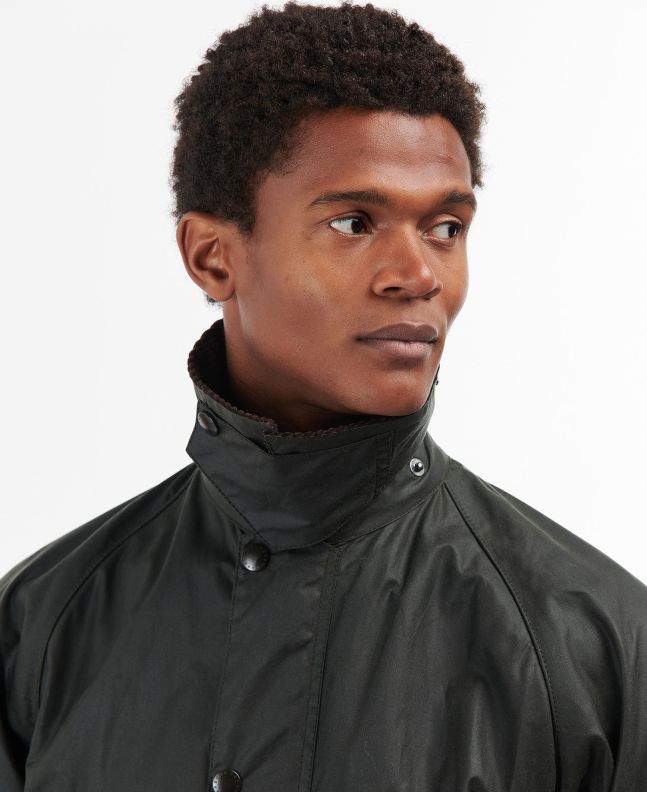 Spezial Madrid Barbour Classic Bedale Wax Jacket Sage