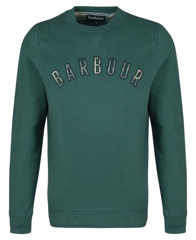 spezial madrid Barbour Debson Crew Jumper Green Gables