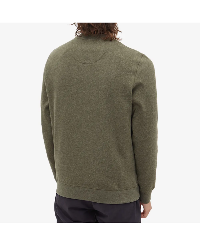 Spezial Madrid Barbour Debson Logo Sweatshirt Forest Marl