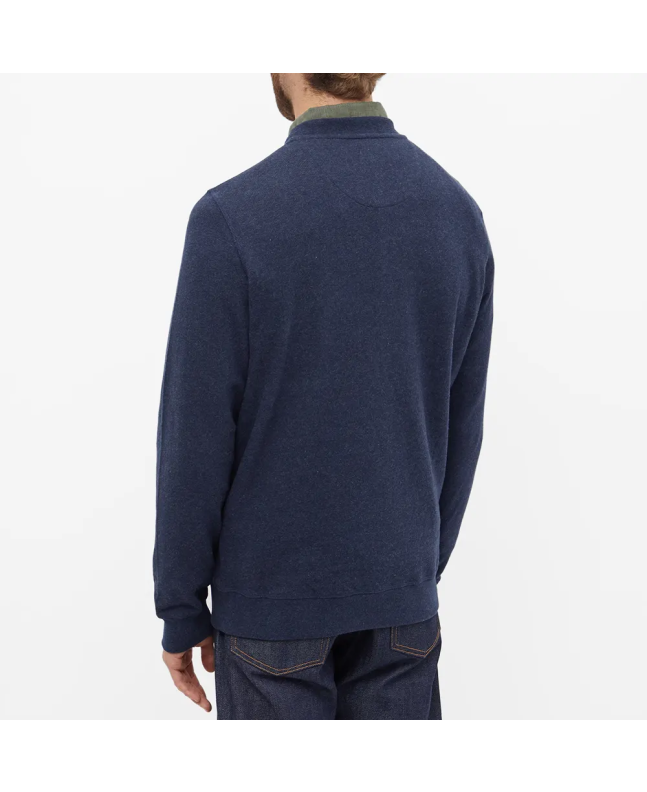 Spezial Madrid Barbour Debson Logo Sweatshirt Navy Marl