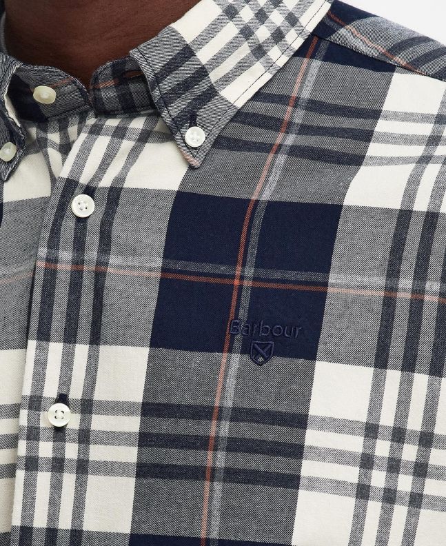 Spezial Madrid Barbour Edgar Tailored Shirt Classic Navy