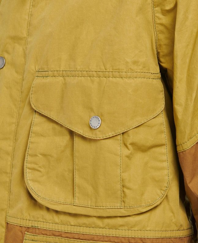 Spezial Madrid Barbour Gold Standard Mullon Casual Jacket Seaweed Salad
