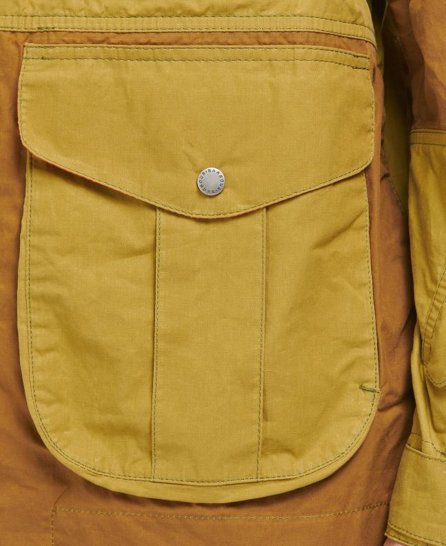Spezial Madrid Barbour Gold Standard Mullon Casual Jacket Seaweed Salad
