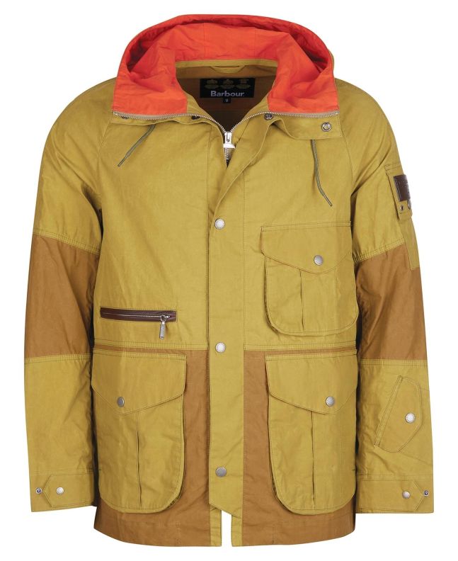 spezial madrid Barbour Gold Standard Mullon Casual Jacket Seaweed Salad