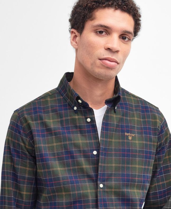 Spezial Madrid Barbour Helmside Tailored Shirt Classic Tartan