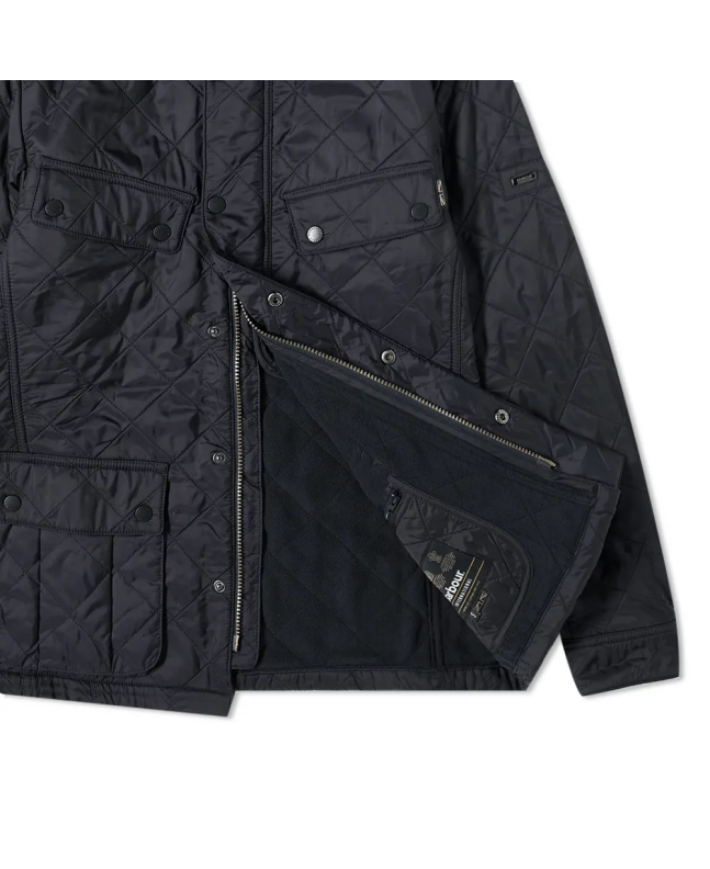 Spezial Madrid Barbour International Ariel Polarquilt Jacket Navy
