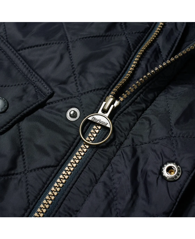 Spezial Madrid Barbour International Ariel Polarquilt Jacket Navy