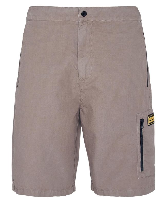 spezial madrid Barbour International Bolt Shorts Concrete