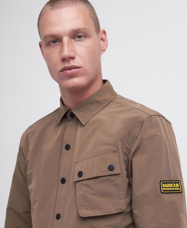 Spezial Madrid Barbour International Control Overshirt Fossil
