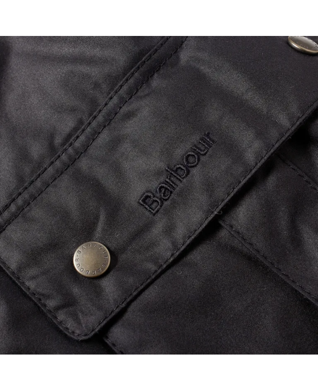 Spezial Madrid Barbour International Duke Wax Jacket Navy
