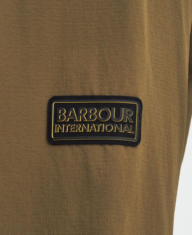 Spezial Madrid Barbour International Flex Overshirt Military Olive