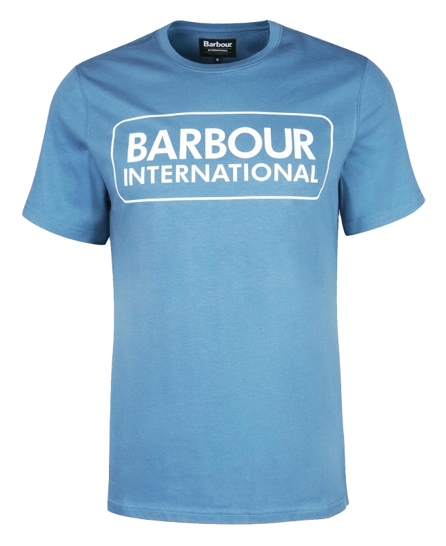 spezial madrid Barbour International Graphic Tee Blue Horizon