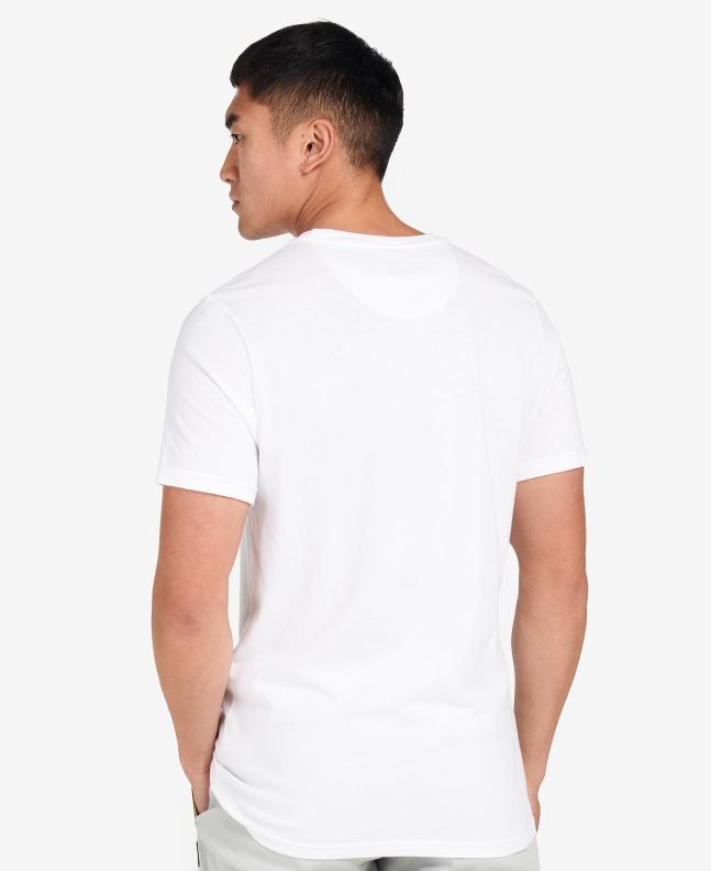 Spezial Madrid Barbour International Graphic Tee Classic White