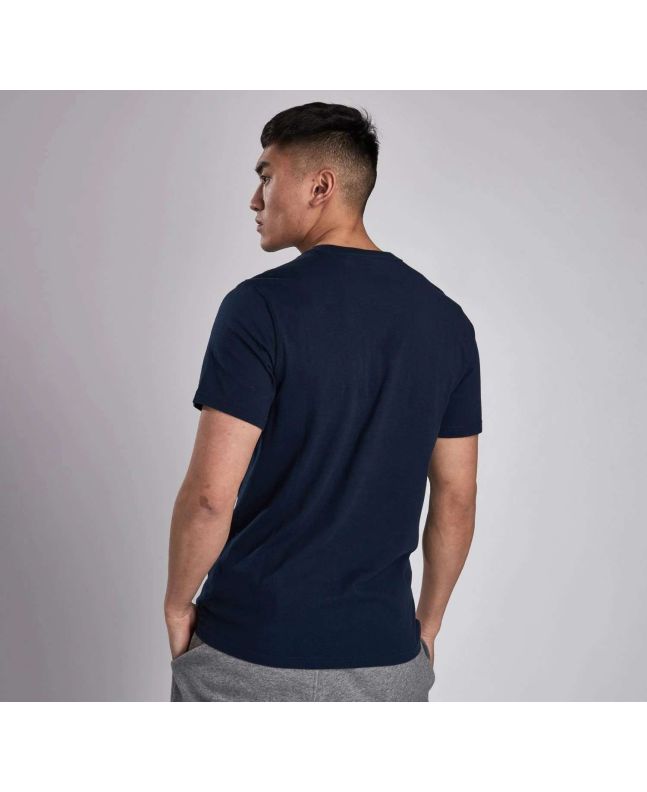 Spezial Madrid Barbour International Graphic Tee Navy