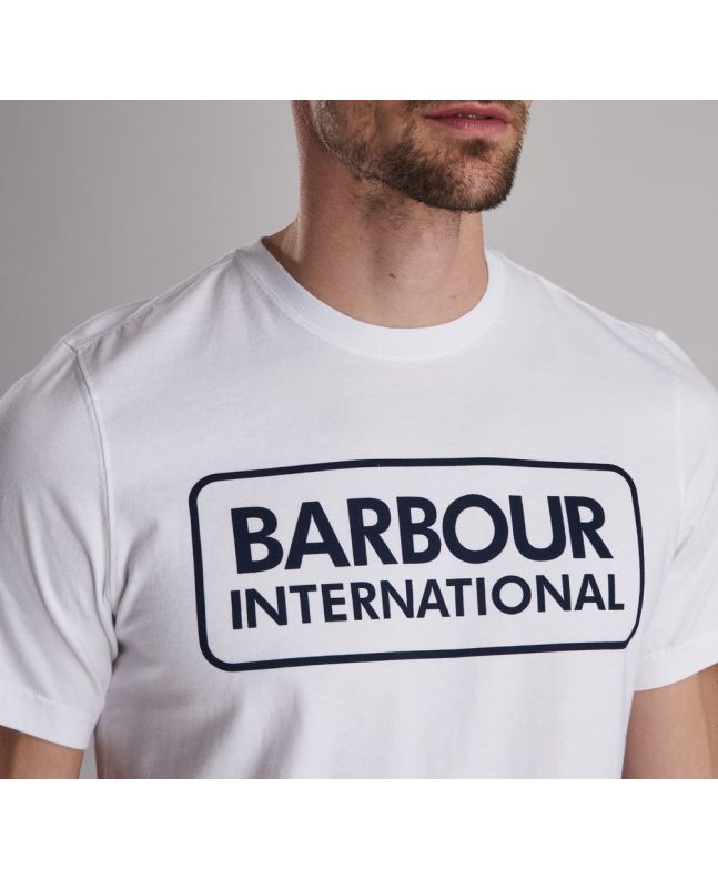 Spezial Madrid Barbour International Graphic Tee White