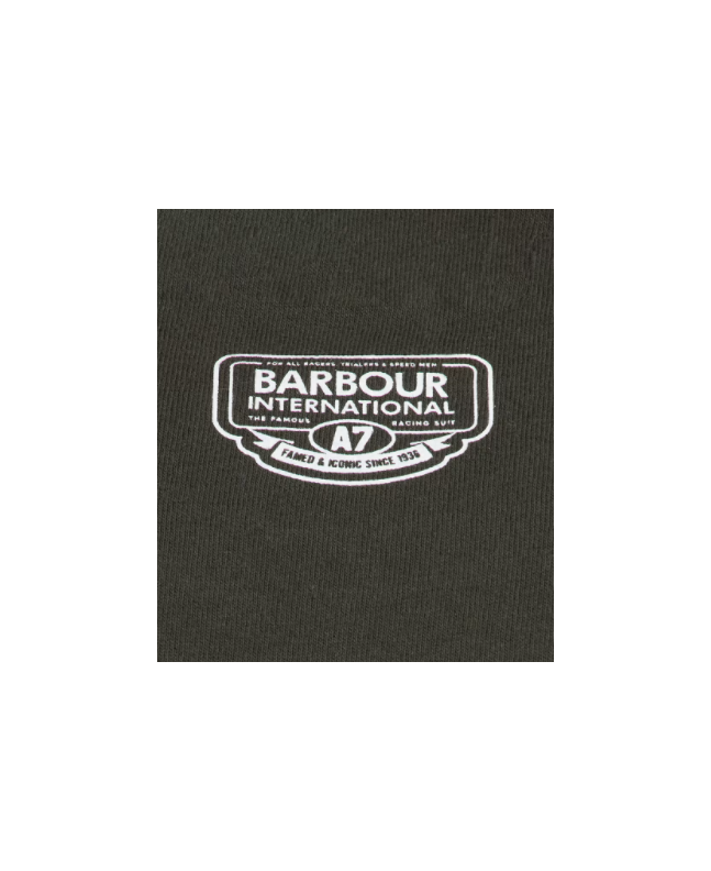 Spezial Madrid Barbour International Legacy A7 Tee Forest