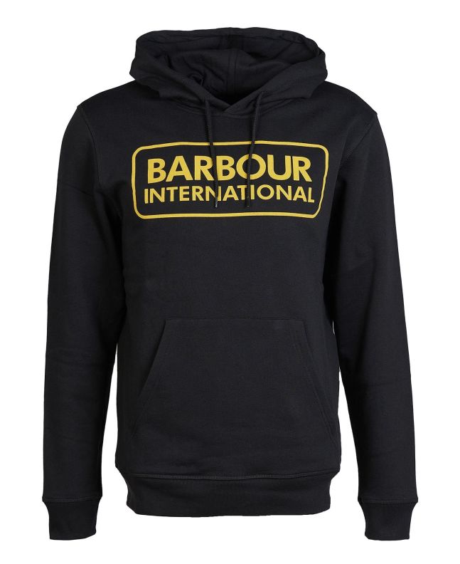 spezial madrid Barbour International Pop Over Hoodie Black