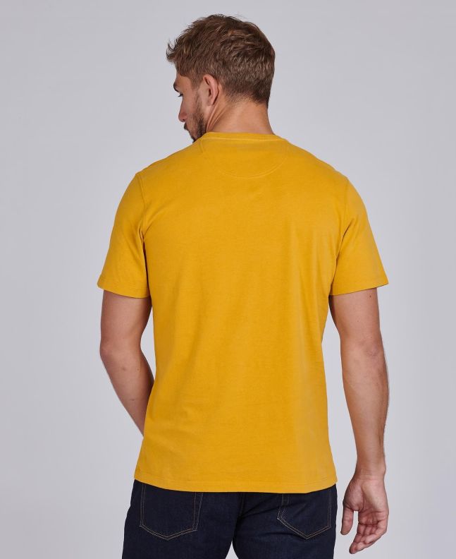Spezial Madrid Barbour International SMQ Signature Tee Harvest Gold