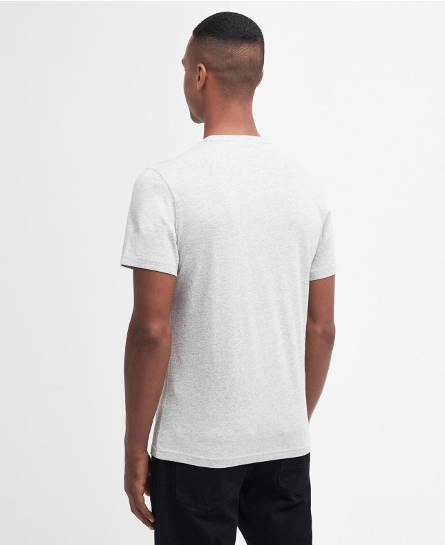 Spezial Madrid Barbour International Socket Graphic Tee Grey Marl