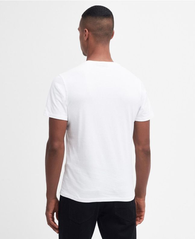 Spezial Madrid Barbour International Spirit Graphic Tee Whisper White