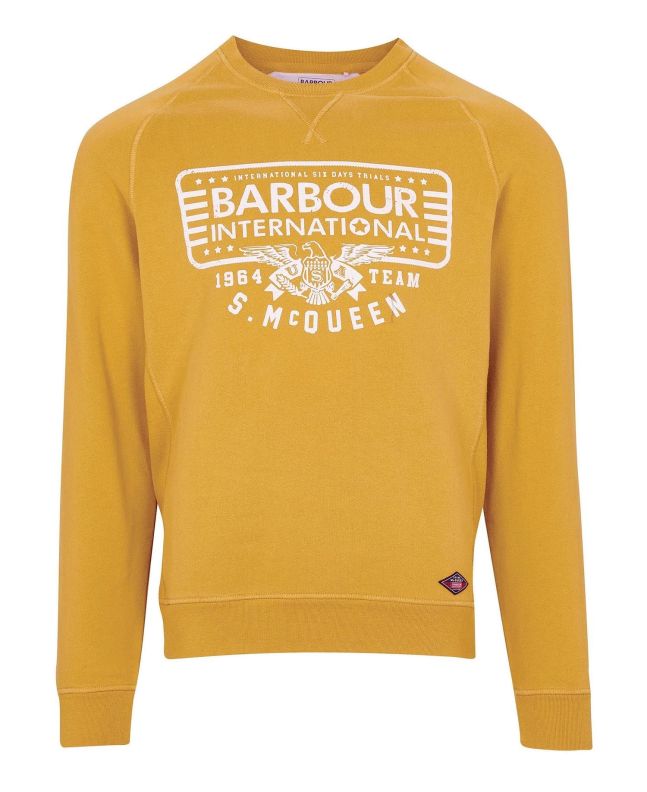 spezial madrid Barbour International Steve McQueen™ 1964 Team Sweat Harvest Gold