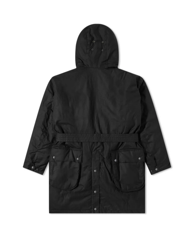 Spezial Madrid Barbour Internetional X Engineered Garments Brookdale Wax Jacket Black