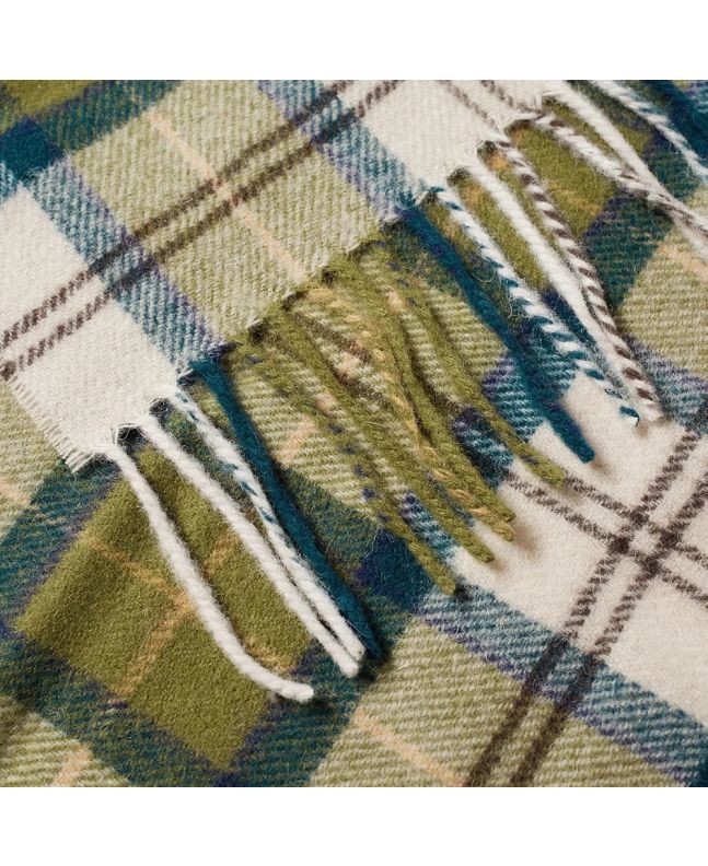 Spezial Madrid Barbour Tartan Lambswool Scarf Ancient