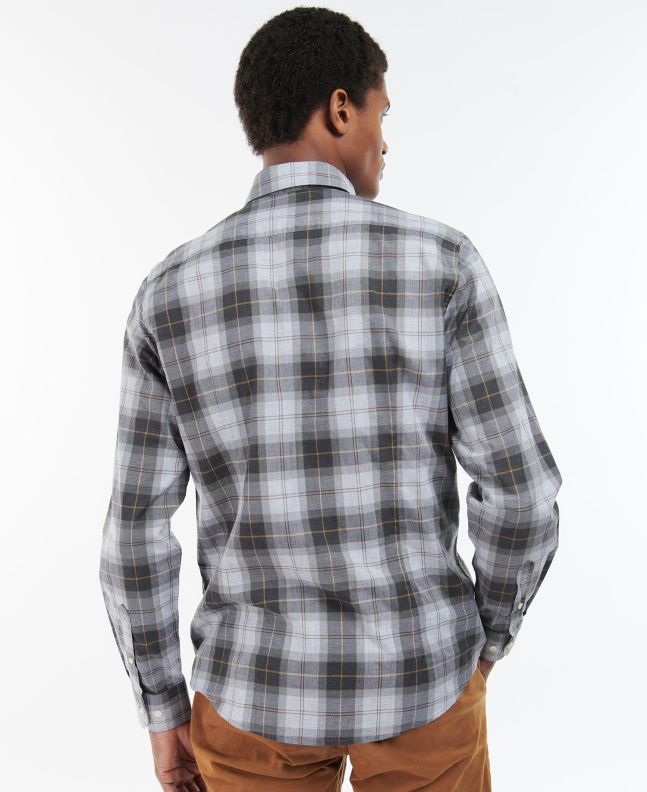 Spezial Madrid Barbour Wetheram Shirt Classic Grey Stone
