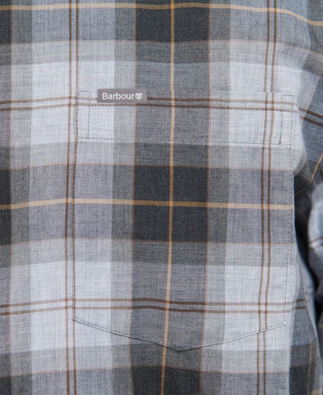 Spezial Madrid Barbour Wetheram Shirt Classic Grey Stone