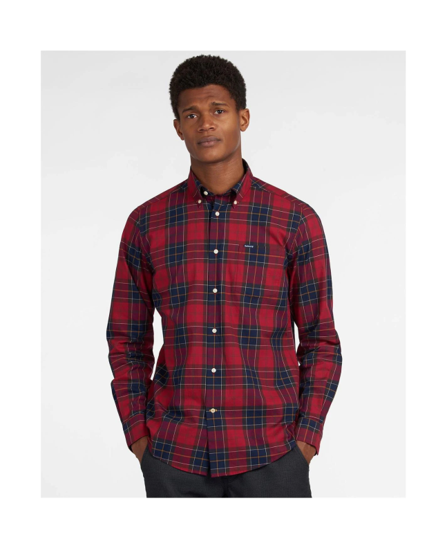 Spezial Madrid Barbour Wetherham Tailored Shirt Red